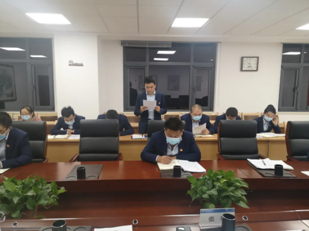 15vip太阳集团官网团委召开2021年度专题组织生活会(图3)