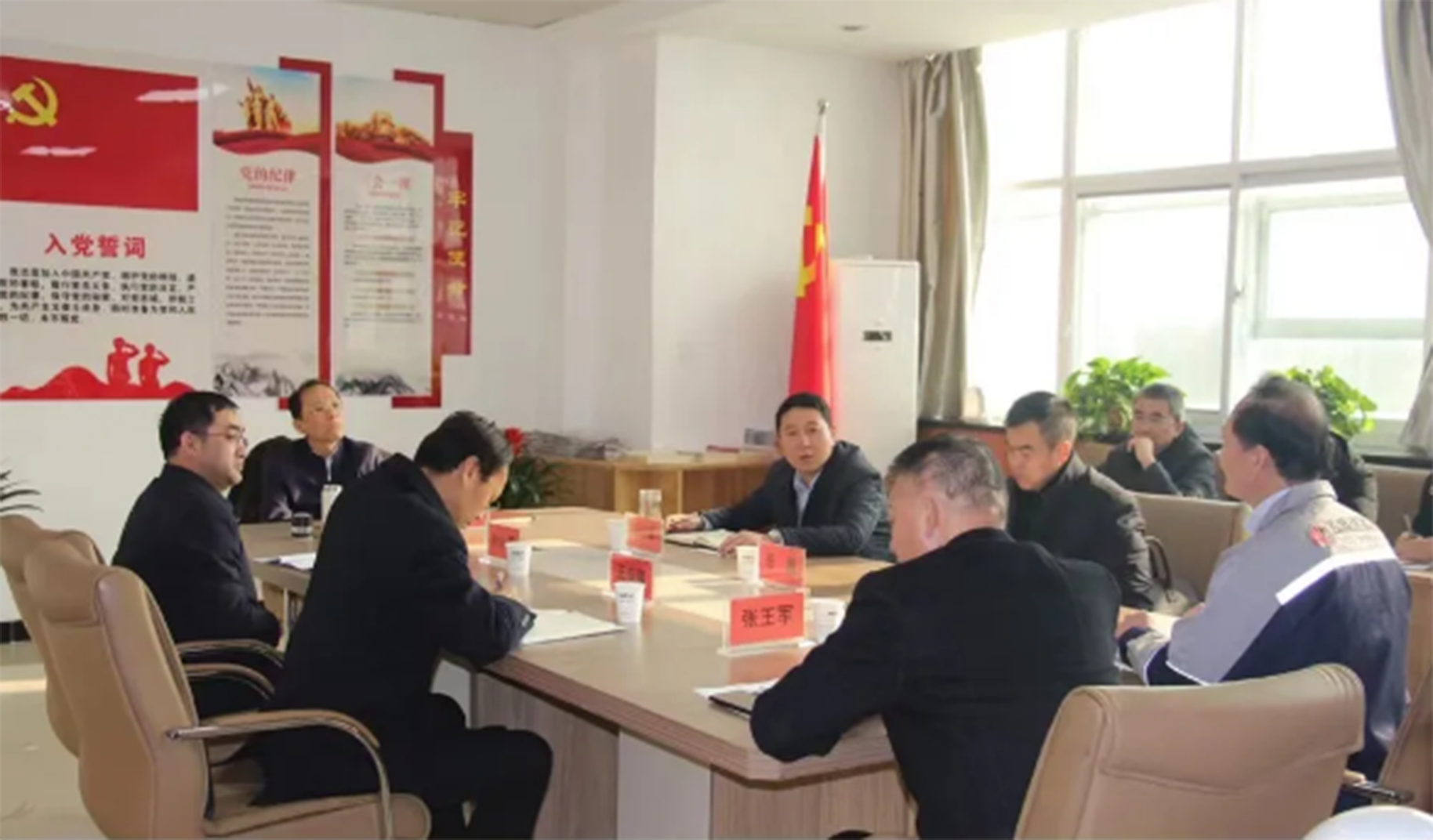 齐鹏调研15vip太阳集团官网装备制造企业(图3)